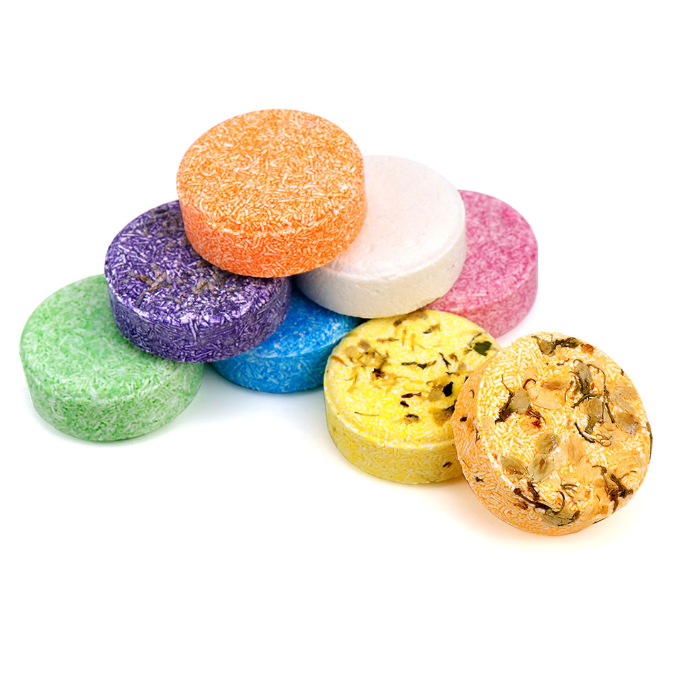 Barra de jabón de champú natural personalizada