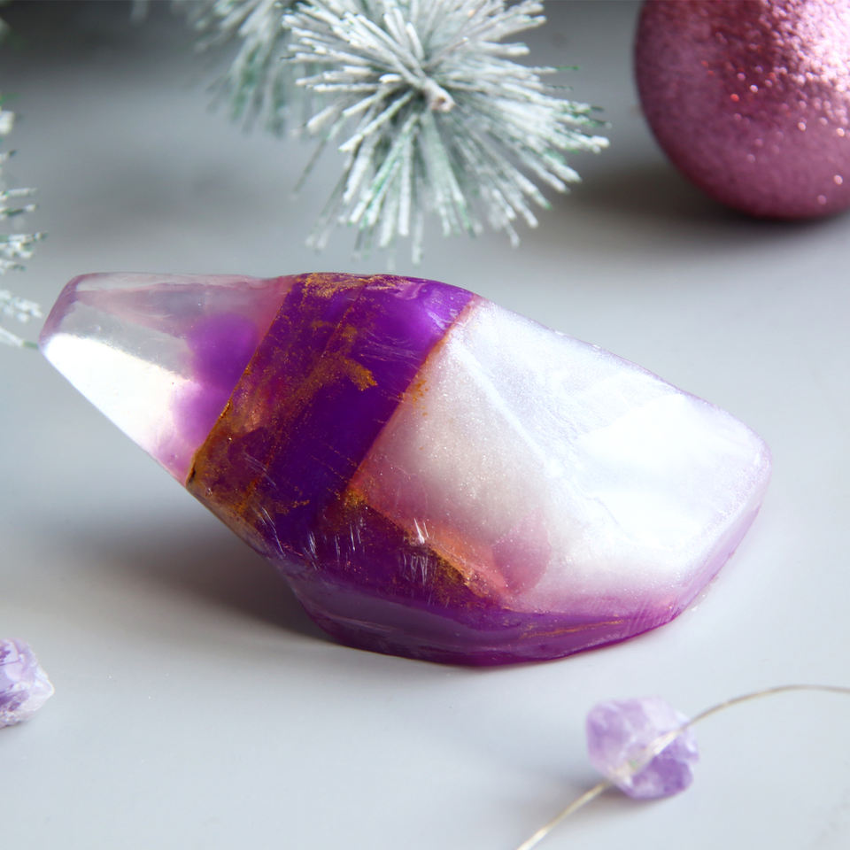 Jabón de cristal personalizado