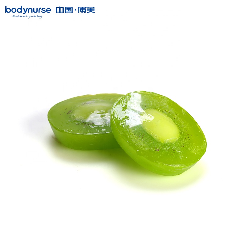 Jabón para aclarar la piel con forma de fruta de etiqueta privada