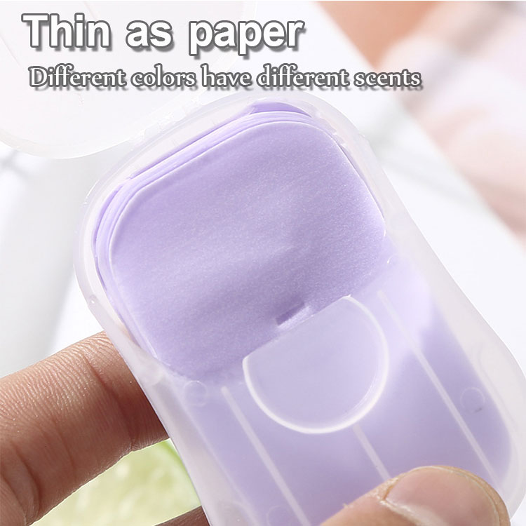 Hojas de jabón portátiles al por mayor y OEM