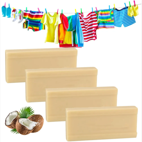 Barra de jabón para ropa con etiqueta privada personalizada