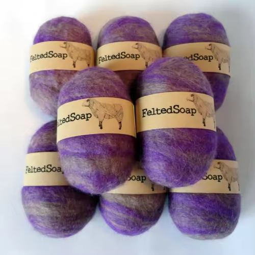 Jabón de lana de fieltro personalizado