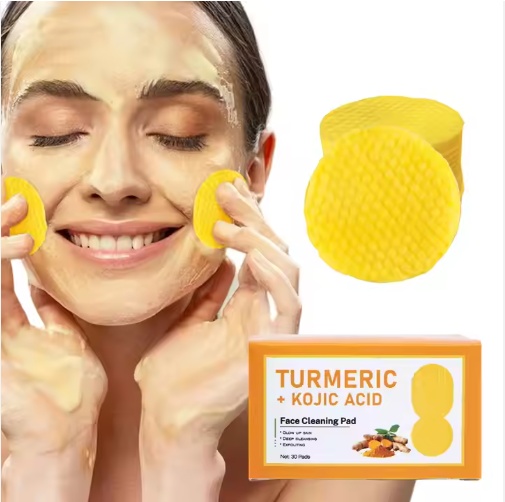 Almohadillas de ácido kójico de cúrcuma de etiqueta privada