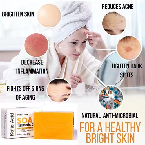 Jabón de ácido kójico de glutatión de marca privada