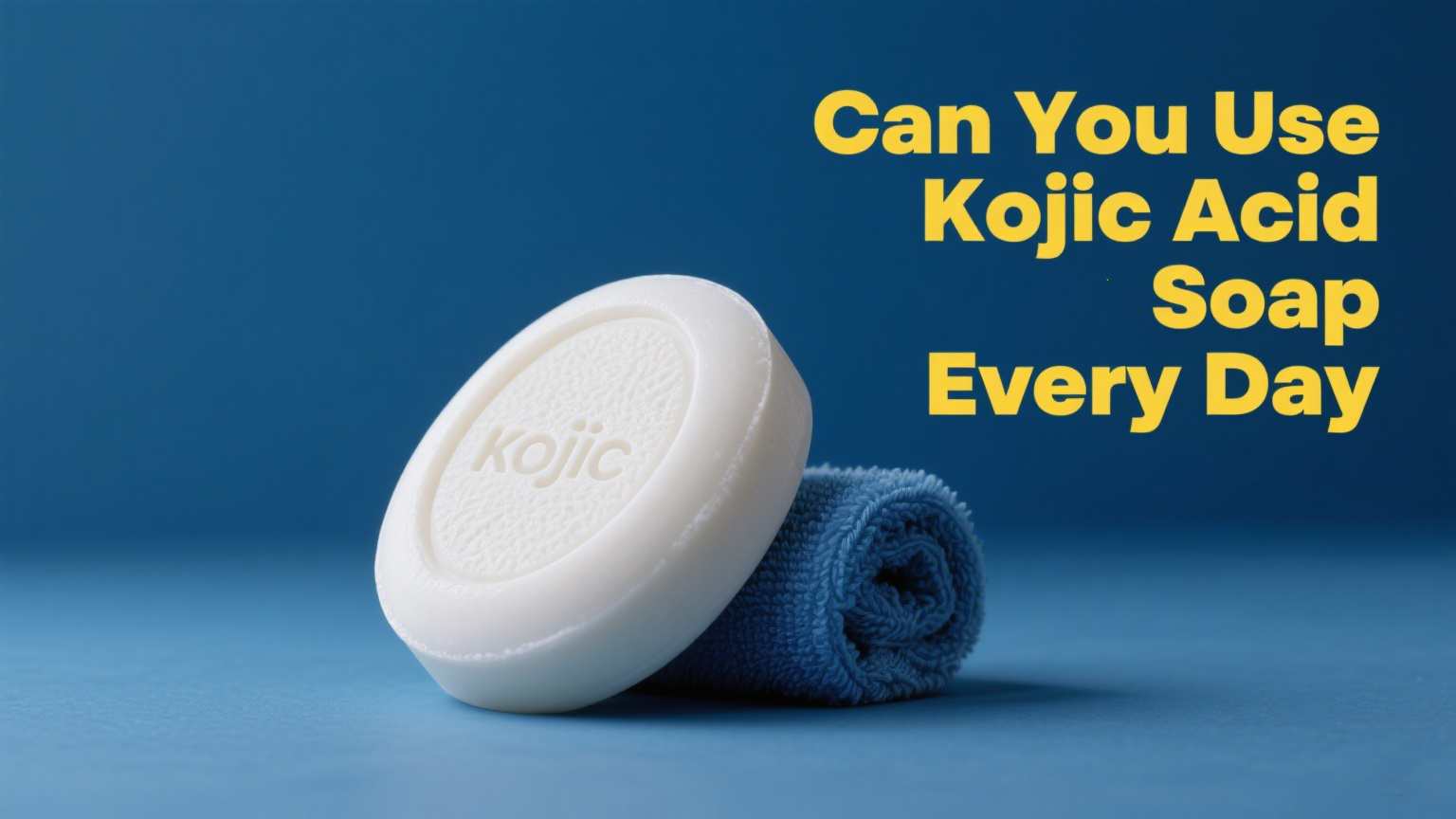 Puedes usar jabón de ácido kojic todos los días?  Esto es lo que necesitas saber