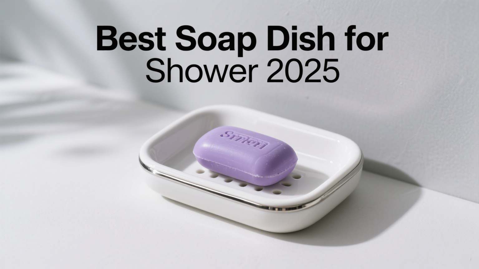 El mejor plato de jabón para la ducha 2025 |  Soportes de jabón duradero y de drenaje