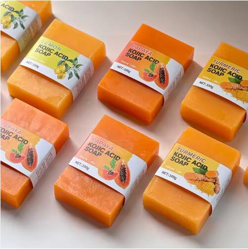 Barra de jabón de ácido kójico de marca privada